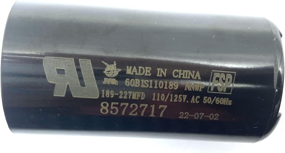 Estate #WP8572717 Washer CAPACITOR-MOTOR START - Residential Estate Laundry