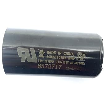 8572717 482156 2859, 357021, 3949169, 661606, W10244889 Start Capacitor Compatible with Washer Match fit Whirlpool