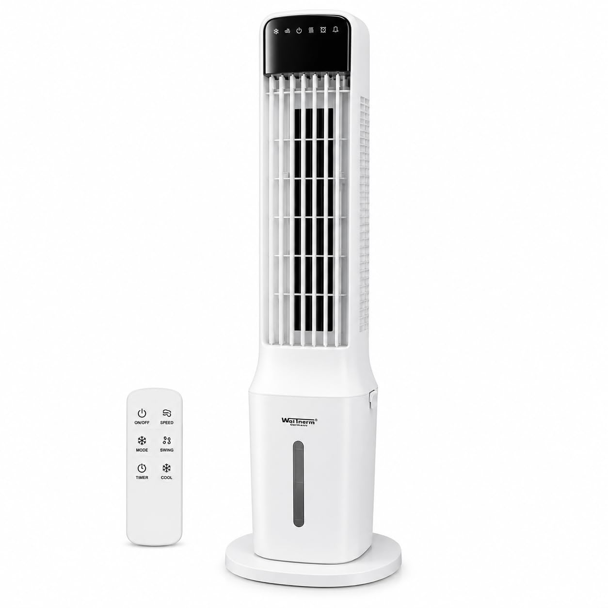 WelTherm 6L Tower Air Cooler for Room, Home & Office with Remote Control, Top Water Refill, LED Digital Touch Panel, 3 Speeds, 24H Timer & Ice Crystal Boxes, WX-SWIFT-image-43