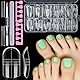 MELLIEX 130 Stück Polygel Nagelformen für Zehen, Dual Tips Nägel für Pediküre und Nagelverlängerung, 13 Größen Polygel Dual Nail Forms Set