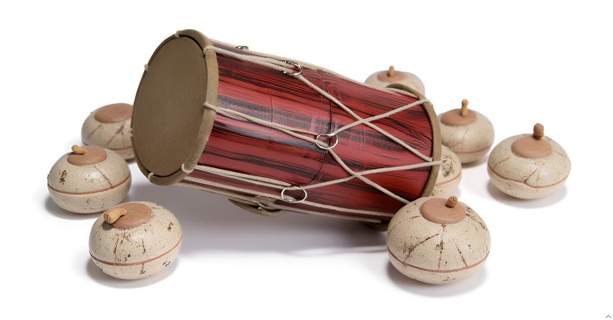 Amazon | スモール 10 x 6 インチ コンパクト ドーラック ドラム