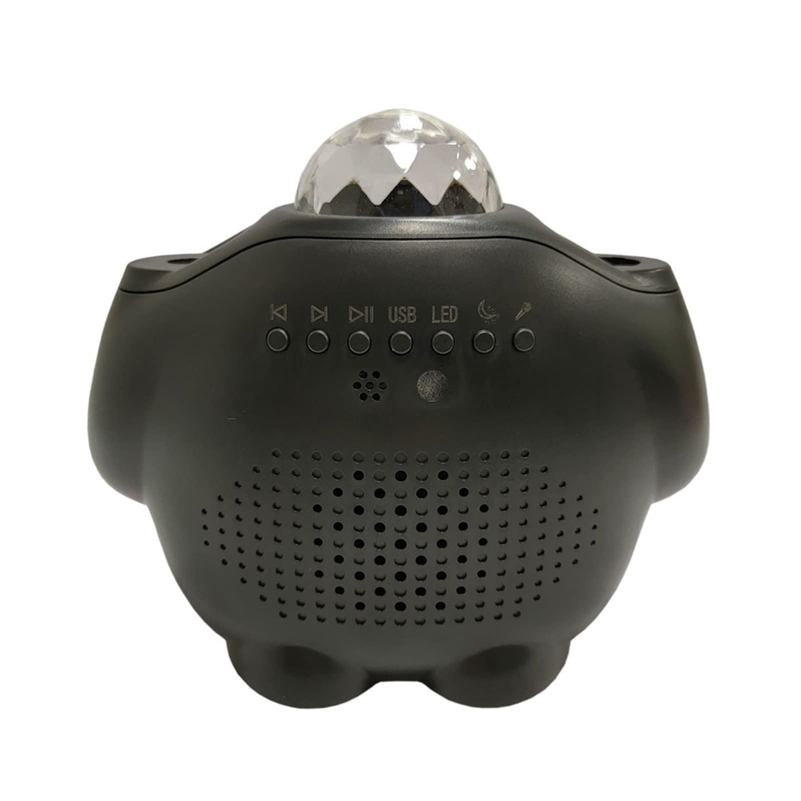 GZDcjsc Portable Mini Projector APP Smart Projector Light Atmosphere Night Light Led Starry Sky Projector Light blue-too-th Music Starry Sky Light Multimedia Home Theater Projector(Color:Nero)