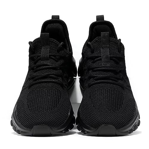 Image of Socviis Mens Slip On Running Shoes Athletic Walking Trainers Lightweight Breathable Mesh Tennis Sneakers