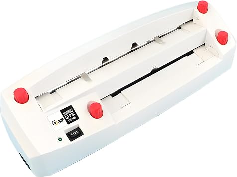 Business Card Cutter Machine Heavy Duty, Electric Automatic Binding & Paper Cutter, 9 Steel Blades, 120-300g Paper, 1-18mm Margin, Burr-Free Cutting for A4 Paper/90x54mm Cards