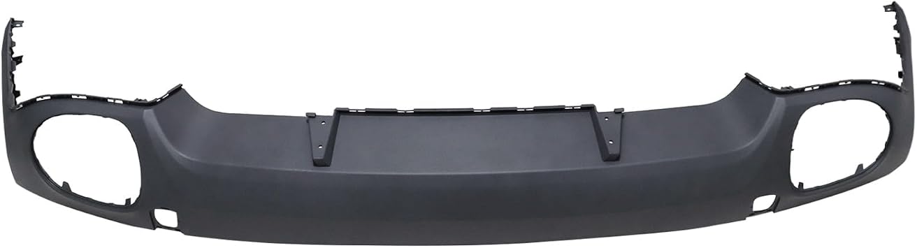 FZJDSD Black Lower Valance Spoiler Rear Bumper 95550552112G2X Compatible with Porsche Cayenne 957 2008-2010