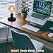 YKCGG Industrial Table Lamp Base,Small Polished Metal Desktop Light Sockets Base Only,Vintage E26/E27 Edison Screw Light Bulb Holder Base,with 6ft Cord Switch Plug Bulb Base Holder（Black）