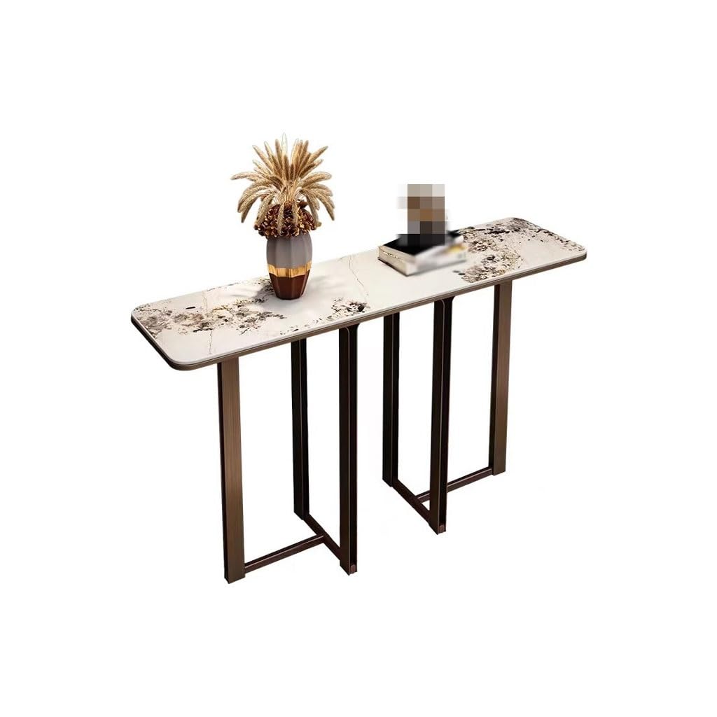 ENGENDER Console Tables Simple Living Room Extremely Narrow Wall-mounted Console Table Home Fashion Entry Slate