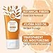 3Pcs Orange Exfoliating Gel for Face and Body, Exfoliating Cleansing Gel Scrub,Orange Enzymes Exfoliatings Gels,Pore Peeling Scrub, Deep Cleansing Moisturizing Facial Exfoliator, Remove Blackheads
