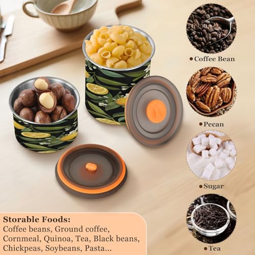 Envase de café ATTX 900ml acero inoxidable con tapa hermética miniatura 5