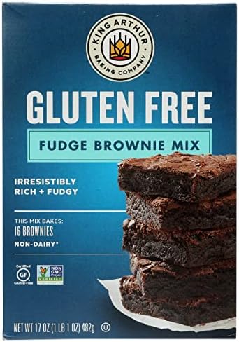 King Arthur, Gluten Free Brownie Mix, 17 Ounce