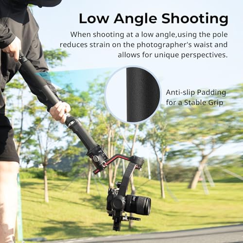 Image of SmallRig Gimbal Extension Pole, 15'' /37cm Carbon Fiber Gimbal Extension Arm