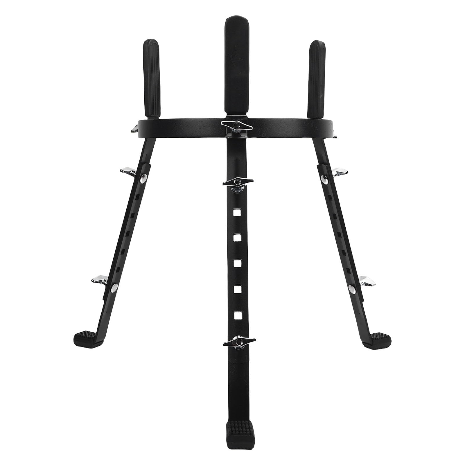 Jeffergarden Verstellbarer Conga-Trommelständer, Eisen-Trommelstützständer für Trommeln Unter 27 Cm Durchmesser, Höhe 52,5 Bis 68 Cm, Conga-Trommelhalter für den Einsatz Im Performance-Übungsstudio