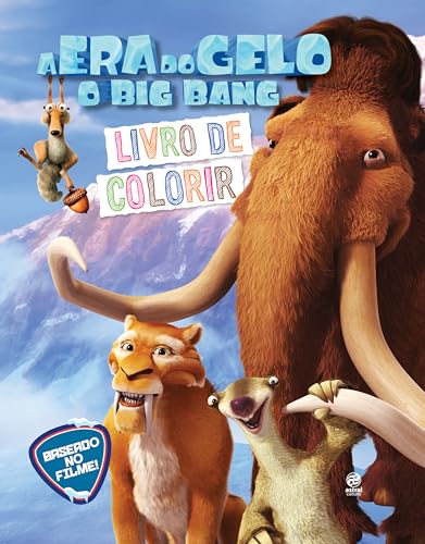 A Era do Gelo – O Big Bang: livro de colorir