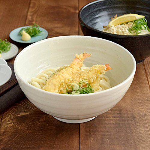 East Table Sn-D1-3006-0 Extra Large Sanuki Bowl, 69.4 Fl Oz (1,900 Cc), White, 8.5 Inches (21.5 Cm), Made In Japan, Microwave Safe, Dishwasher Safe, Pot, Japanese Tableware #TOP2