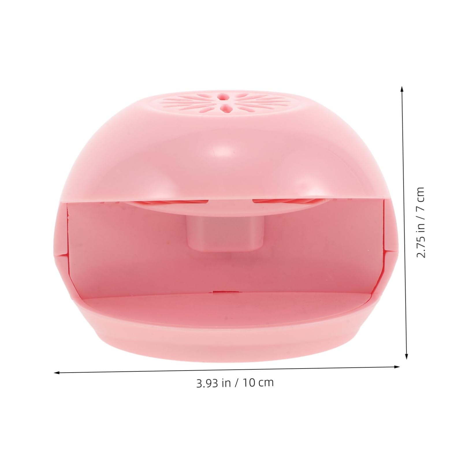 Healeved 1Pc Mini Nail Dryer Fan Touch Activated Portable Nail Art Tool for Quick Drying Professional Manicure Equipment for Home and Salon Use Pink