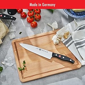 Zwilling twin signature 11 piece german knife set with block razor sharp made in company owned german factory with special formula steel perfected for almost 300 years dishwasher safe  urban country home decor