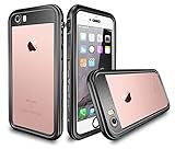 aquaLife Waterproof Case for iPhone SE3, SE 2020, iPhone 7/8 Slim Shock & Drop Proof, Dirt & Snow Proof Underwater Diving Case - Fully Sealed w/Built-in Screen Protector (Black)