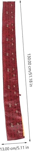Miniatura 6 de BESTOYARD 2pcs sedoso Proective Cosplay bolsa papel caligrafía fu llevar chino marcial titular japonés wakizashi