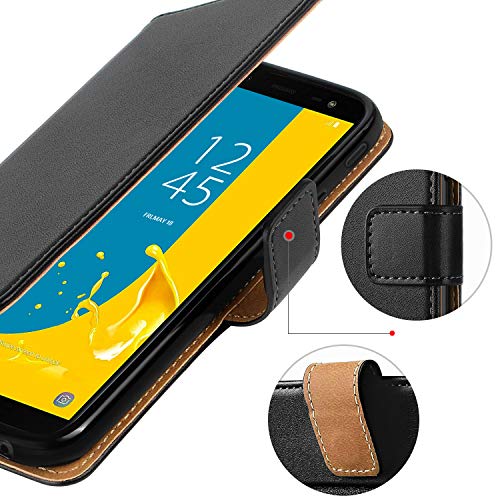 HOOMIL Pelle Premium Cover per Samsung Galaxy J6