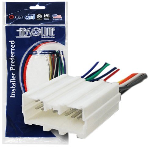 H612 / 7001 Radio Mazo de cables para Chrysler / Mitsubishi 1995-2009 Poder 4 altavoces (70-7001, DWH-612)