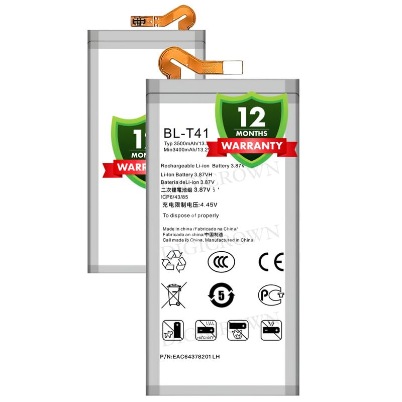Image of Original BL-T41 Battery Compatible for LG G8 ThinQ (LM-G820, LM-G820N, LM-G820QM, LMG820QM7, LMG820UM0, LMG820UM1, LMG820UM2, LM-G820UMB) - (3500mAh) - 1 Year Warranty