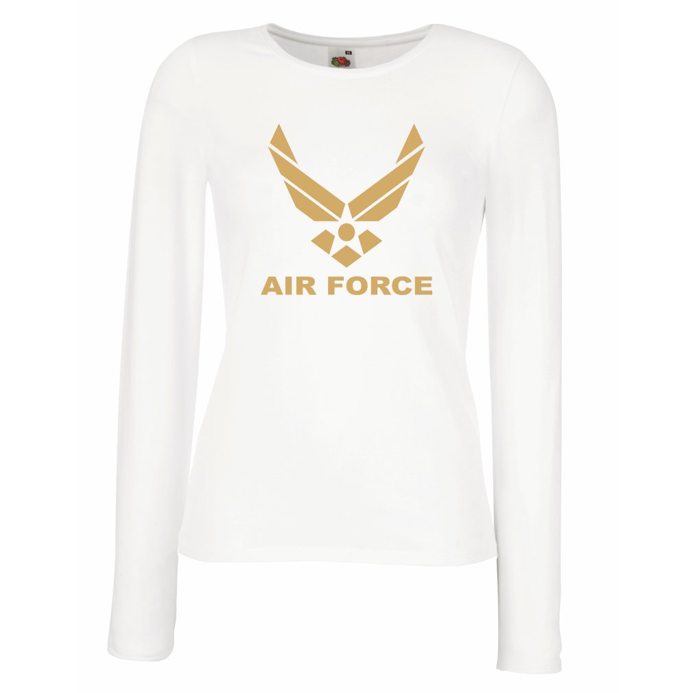 lepni.me Women's T-Shirt United States Air Force (USAF) - U. S. Army, USA Armed Forces