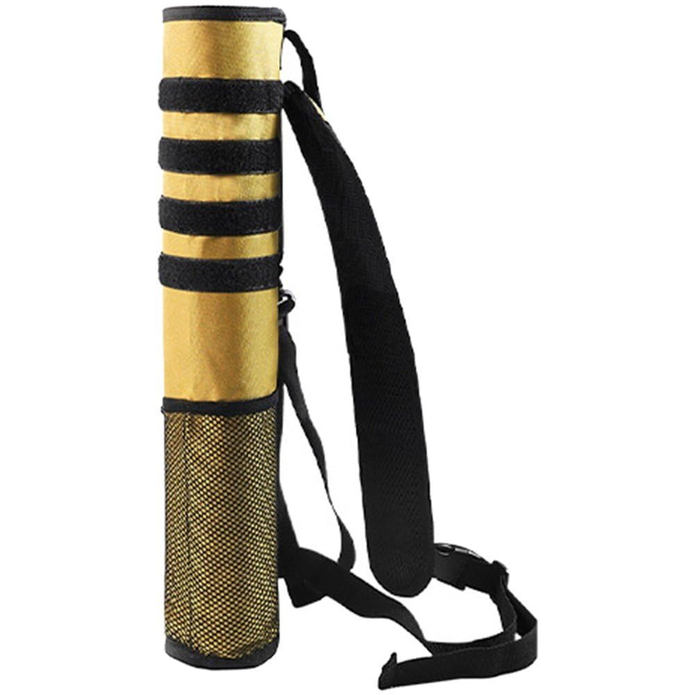 Lpitoy Archery Lightweight Back Arrow Quiver Large Capacity Dual Use Compact Hip Arrows Bag for Target Shooting Hunting