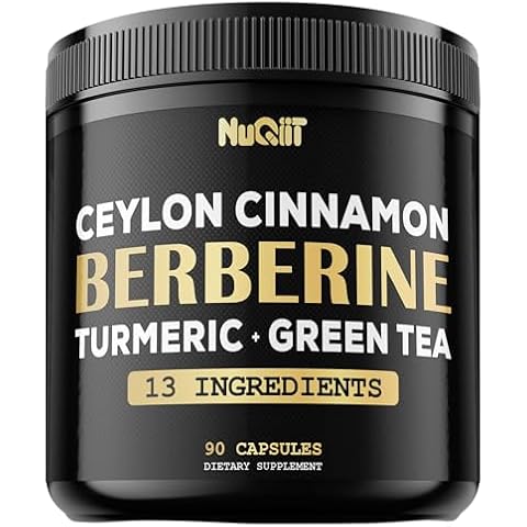 NUQIIT Berberine 8750mg Supplement Cover