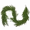 5ft christmas garlands norfolk pine garland real touch artificial faux greenery garland for holiday indoor outdoor decor  urban country home decor