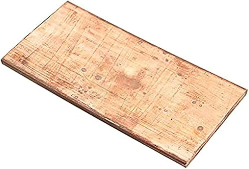CynKen Placa de hoja de cobre de 0.118 inx1.969 inx3.937 in para metalurgia cerca de 0.12"x2"x4"