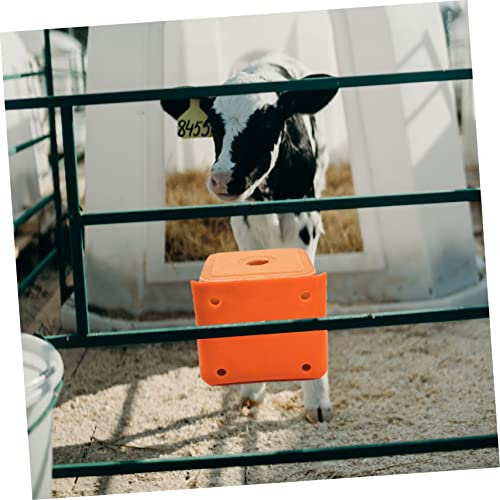 BCOATH 1Pc Cerca Útil Filhote De Apito/Chifres Minerais Ovelha/Alimentador Regando Gado Espesso Porc