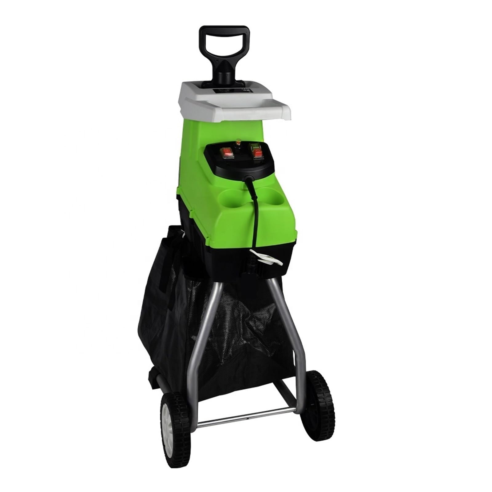 Broyeur Électrique Silencieux 2800W, Petit De Branches Vergers Domestiques, Bois Jardin Avec Fonction Paillis éCrasez Sans Effort