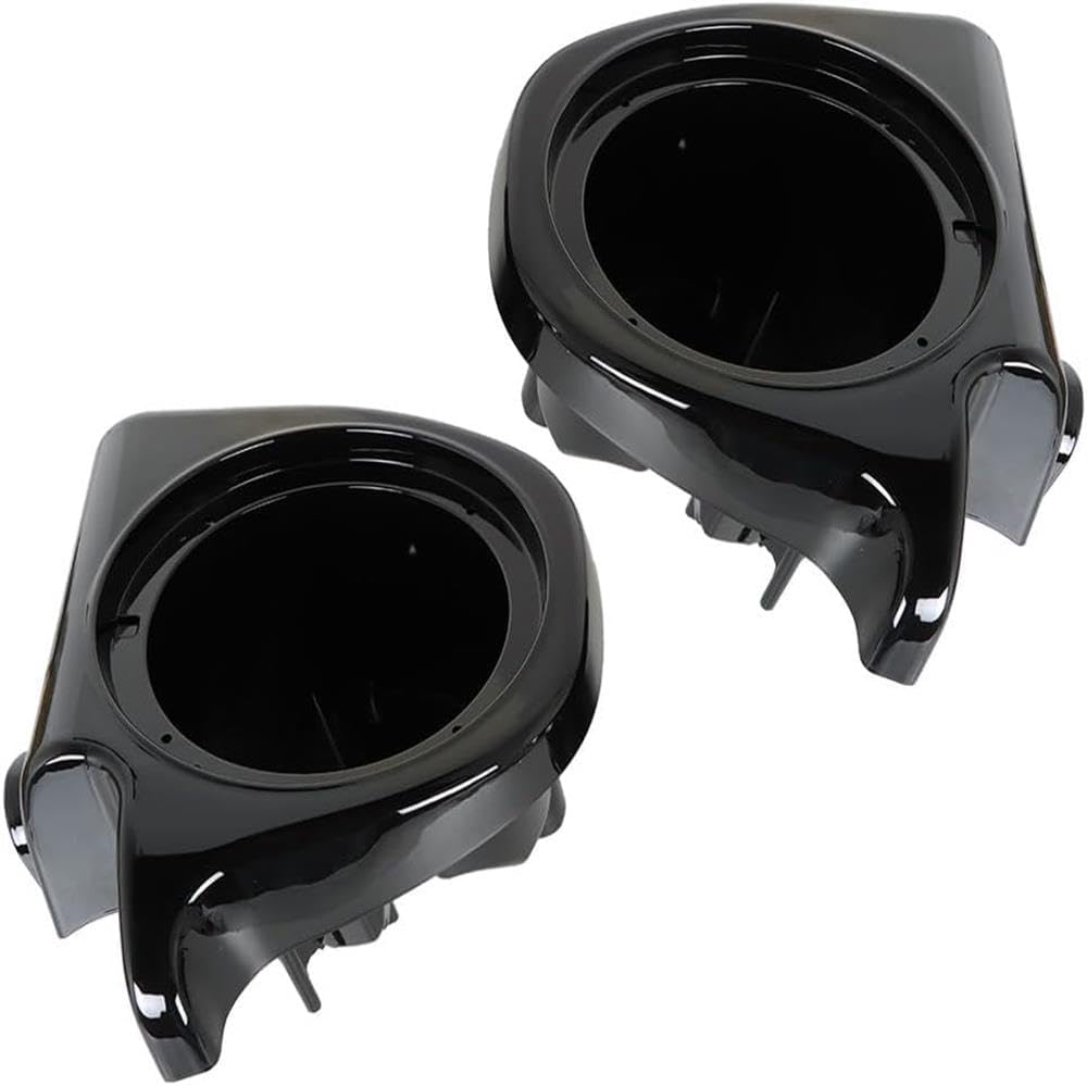 6.5" Speaker Pods Box Lower Fairing Vented for Touring Gilde Road King 1983-2013