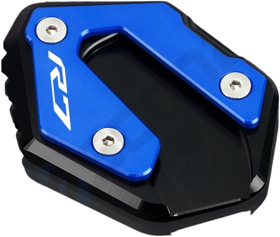 motorcycle Foot Plate Pad For Y&AMAHA YZFR7 Motorcycle Stand Side Kickstand Plate YZF R7 YZF-R7 2021 2023 Motor Accessories Extension Foot Peg Pad Support