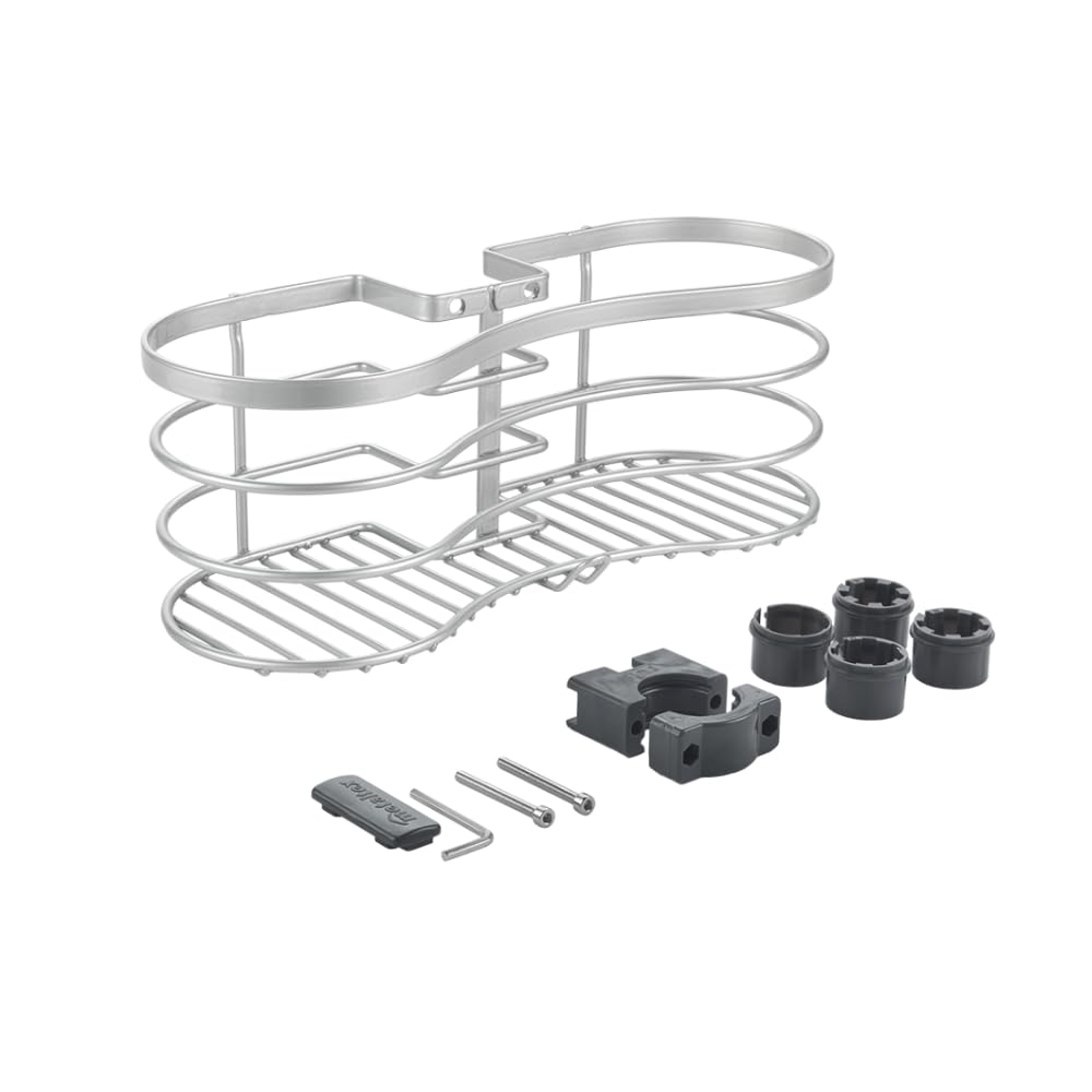 Metaltex "Viva Shower Accessories Stand, Silver
