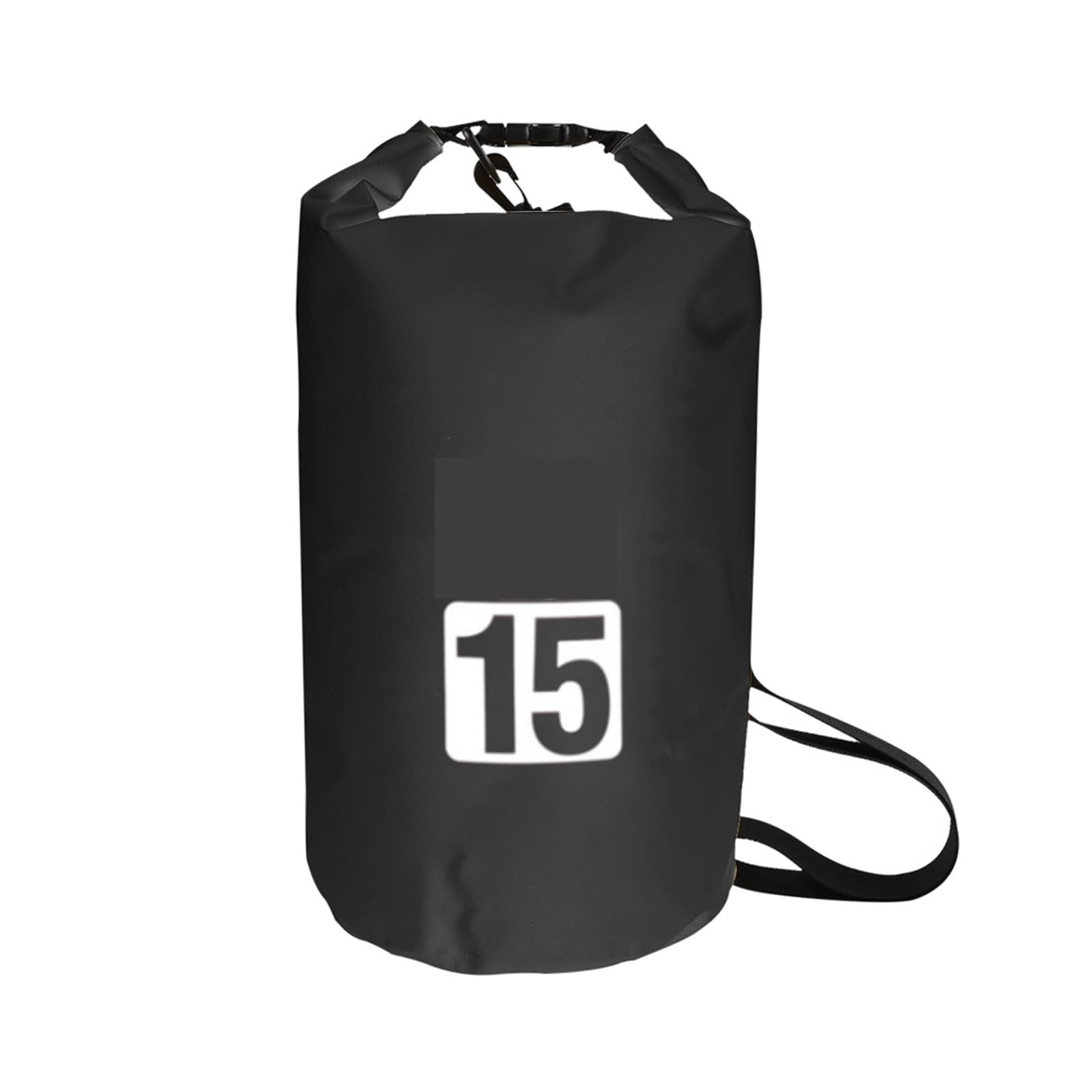 Genérico Bolsa Seca Impermeable de PVC for Exteriores, 2L/3L/5L/10/15L, Almacenamiento Plegable for Buceo, Hombre, Mujer, Playa, natación, BaRafting, Océano(R 15L)