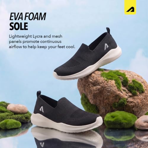Image of Boldfit Shoes for Woman Soft Sole Women Shoes Memory Foam Walking Shoe for Women Slip on Shoe Woman Anti Skid Foot Wear for Ladies for All Day Walking