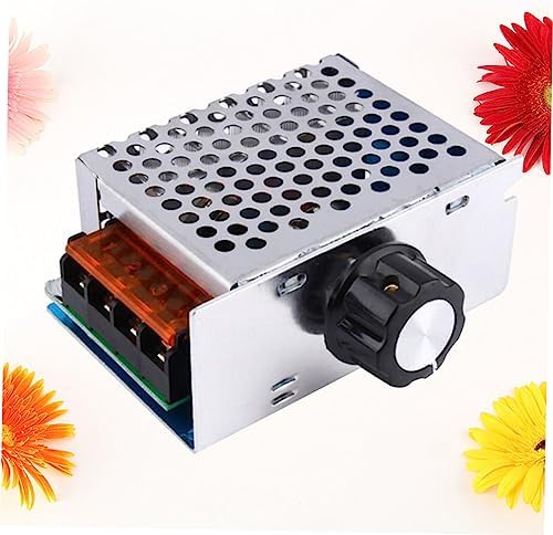 NUOBESTY 4000 W Voltaj Regülatörü, Motor Kontrolü, Ayarlayıcı, Kısma Ayarlayıcı, Ev Aletleri ve Küçük Fabrikalar için, Potansiyometreli ve Somunlu Kolay - Görsel 2