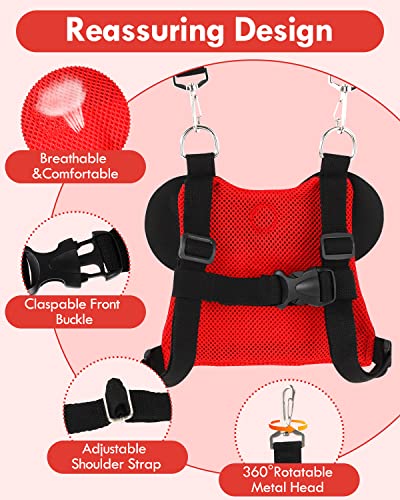 Lehoo Castle Toddler Harness With Leash, 4-In-1 Toddler Leash With Anti Lost Wrist Link For Toddlers, Kid Leashes For Girls, Baby Leashes For Toddlers (Minnie) #TOP3