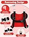 Lehoo Castle Toddler Harness with Leash, 3-in-1 Toddler Leash with Anti Lost Wrist Link for Toddlers, Kid Leashes for Girls, Baby Leashes for Toddlers (Minnie)