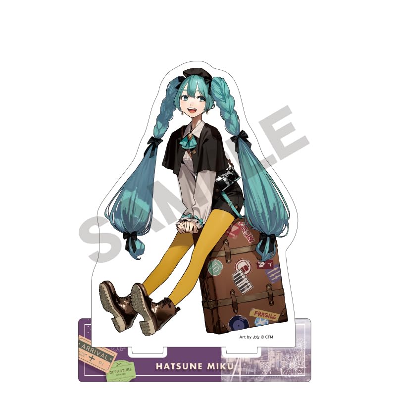 Amazon.co.jp: クラックス(CRUX) 初音ミク アクリルスタンド パープル