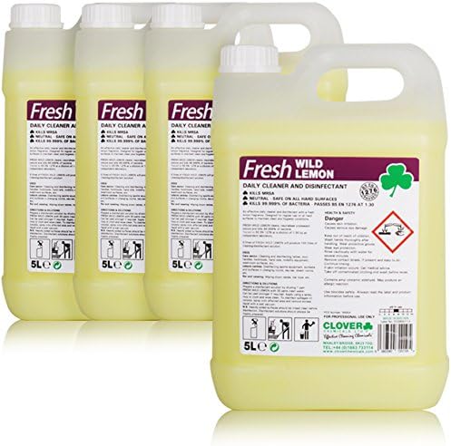 TheChemicalHut Fresh Wild Lemon Daily Cleaner and Disinfectant (20L) - Comes With TCH Anti-Bacterial Pen!