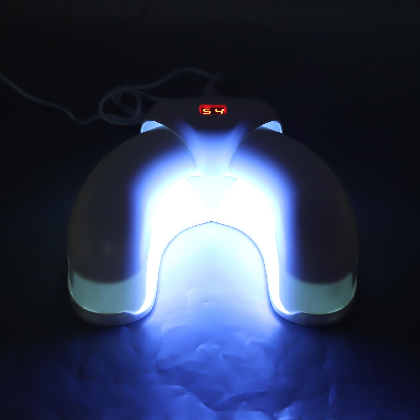 Lampa LED do paznokci 36W Suszarka Przenośna i składana lampa utwardzania lakieru z cyfrowym wyświetlaczem Automatyczny czujnik salonu domowego DIY Manicure,Lampa do paznokci