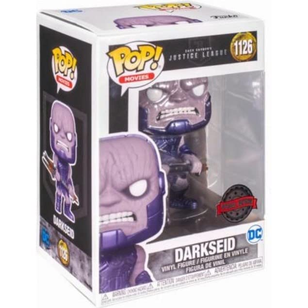 POP! Zack Snyder's Justice League 1126 Dark Silk in Armour Metallic - Image 2