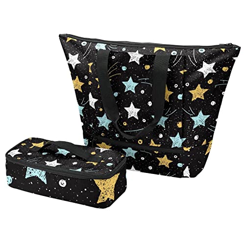 Boîte à déjeuner et sac isolant voyage travail école multicolore