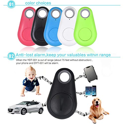 Smart Bluetooth anti-loss device, water drop triangle type two-way alarm, for the elderly children a