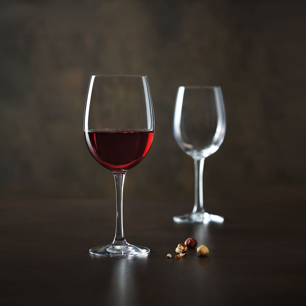 Chef&Sommelier - Lot de 6 Verres à Pied Cabernet Tulipe en Cristallin - Verres de Dégustation Sobres et Élégants - Résistance Hors Norme - Transparence Absolue - Verres à Vins et Cocktails de 47 cl