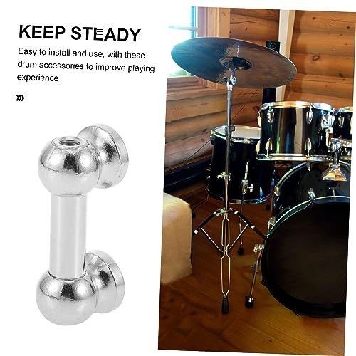 Soporte de montaje para tom de batería UPKOCH con bola metálica resistente para accesorios de caja y tom doble cara fácil instalación miniatura 3