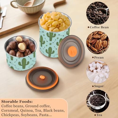 Contenedor de Café Hermético de Acero Inoxidable 900ML miniatura 5