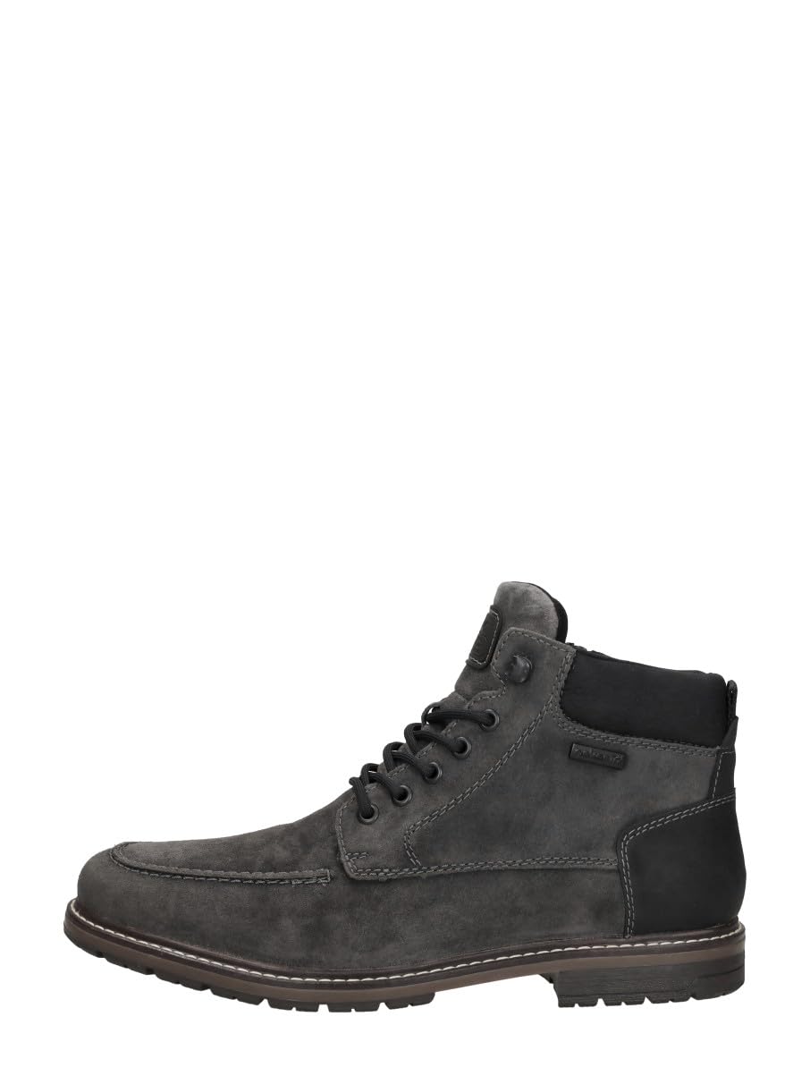 Rieker Men's 13744 Lace-Up Boots, Grey 45, 11 UK